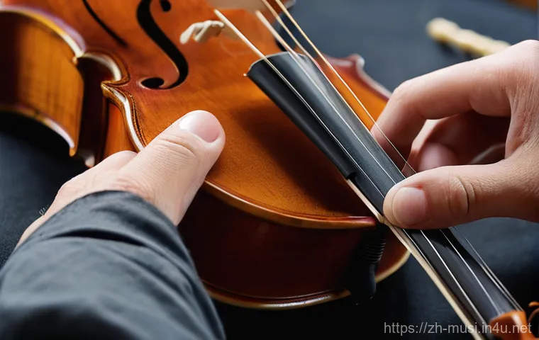 첼로 줄 교체 비용 - **Prompt:** A professional cellist, elegantly dressed in a modest concert gown, is performing on a s...